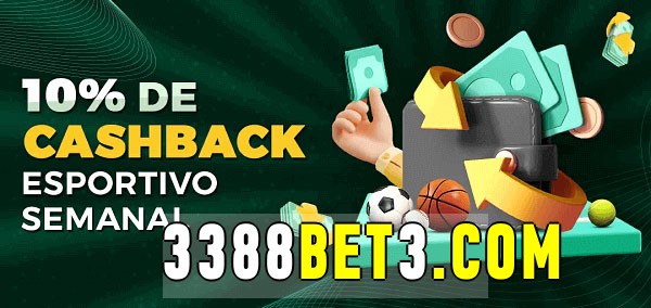 10% de bônus de cashback na 3388bet 